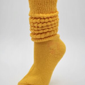 Gold Heavy XL Slouch Sock (9-11)