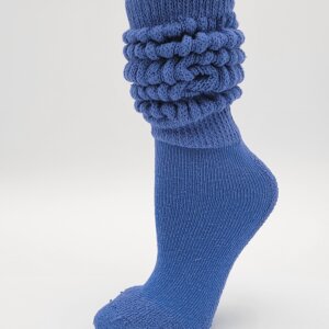 True Blue Heavy XL Length Slouch Sock (9-11)